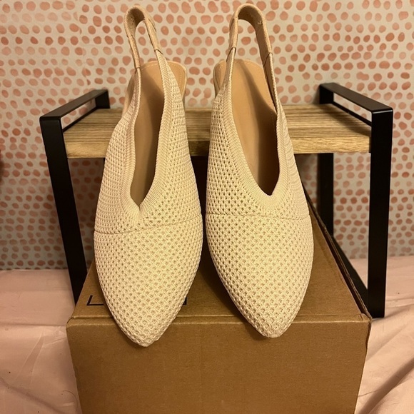 Ermonn Women's Slingback Chunky Heels— NWOT - Picture 4 of 10